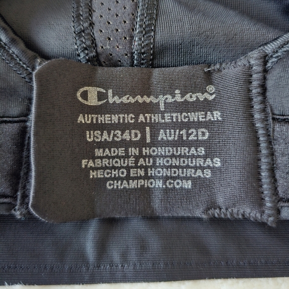 Champion Spot Comfort Wireless High Impact Sports Bra 1602 size 34D - Picture 3 of 5